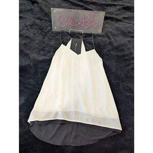 EUC Express Black White Tank XS